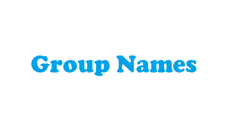 Group Names